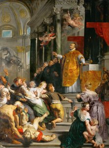 Wonder van St. Ignatius door Peter Paul Rubens